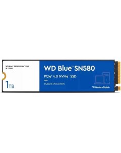 Накопитель SSD Blue SN580 1000GB M 2 S100T3B0E Wd