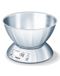 Весы кухонные электронные KS54 макс вес 5кг серебристый Beurer