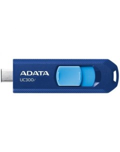 Накопитель USB 3 2 32GB ACHO UC300 32G RNB BU UC300 TypeC синий голубой Adata