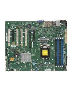 Материнская плата ATX MBD X11SSA F B LGA1151 C236 4 DDR4 2400 6 SATA 6G RAID M 2 7 PCIE 2 Glan VGA C Supermicro