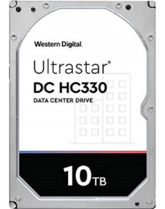 Жесткий диск WD SAS 3 0 10TB 0B42303 WUS721010AL5204 Server Ultrastar DC HC330 7200rpm 256Mb 3 5 Western digital