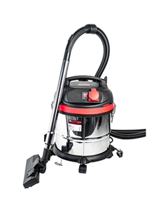 Пылесос промышленный PVC20-C МАСТЕР (1,5кВт,3 м шланг,пыль.сбор 20л,нерж.к-с,бум.мешок, 2кВт подключаемый инстр) P.i.t.