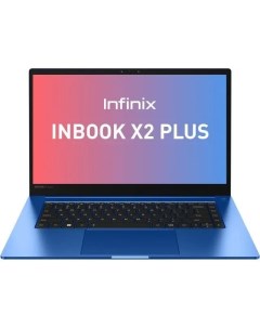 Ноутбук Inbook X2 Plus Core i5 1155G4 16Gb 512Gb SSD VGA int W11 blue 71008300813 Infinix