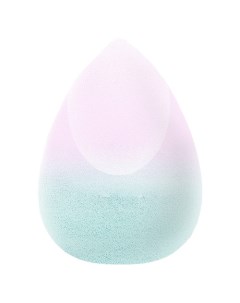 Color Changing Blending Sponge Blue pink Косметический спонж для макияжа меняющий цвет Solomeya