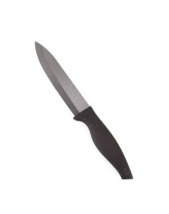 Нож керамический 25х3х1 см лезвие с защитным элементом 12 5 см черный Nouvelle
