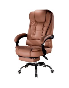 Компьютерное кресло 606F Искусственная кожа с массажем цвет янтарный Domtwo