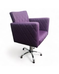 Парикмахерское кресло Феона Фиолетовый Мебель бьюти