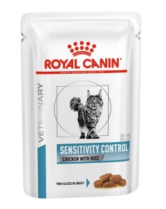 Влажный корм для кошек Sensitivity Control Feline мясо 24шт по 85г Royal canin