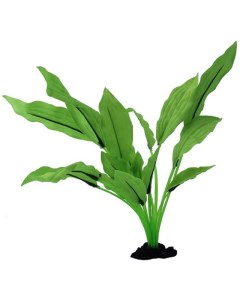 Искусственное растение для аквариума Эхинодорус Селовианус 13 см пластик шелк Prime