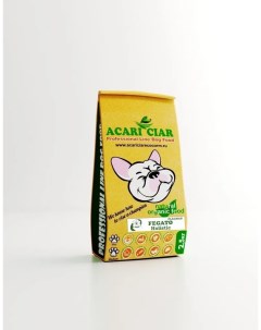 Сухой корм для собак Flagman Fegato средние гранулы холистик 2 5 кг Acari ciar