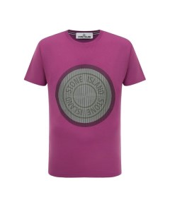 Хлопковая футболка Stone island