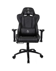 Компьютерное кресло Inizio black PU grey logo INIZIO PU BKGY Arozzi
