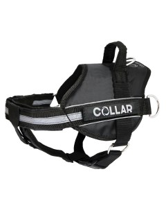 Шлея Dog Extremе POLICE нейлоновая 2 Черный Collar