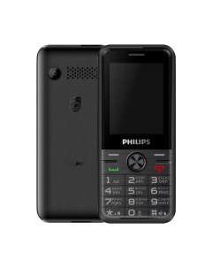 Телефон Xenium Е6500 черный Philips