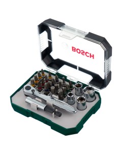 Набор бит ключ трещотка 26шт 322 Bosch