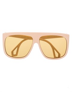 Gucci eyewear солнцезащитные очки в квадратной оправе 62 нейтральные цвета Gucci eyewear