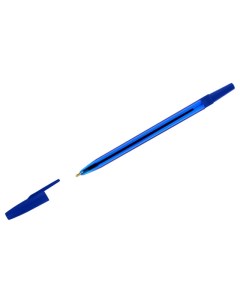 Ручка шариковая синяя 0 7мм Стамм