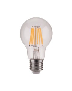 Лампа светодиодная филаментная E27 6500К 12 Вт 1300 Лм 230 В груша тонированная Elektrostandard