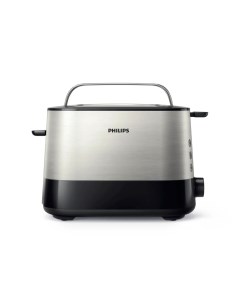 Тостер HD2637 90 серебристый черный Philips