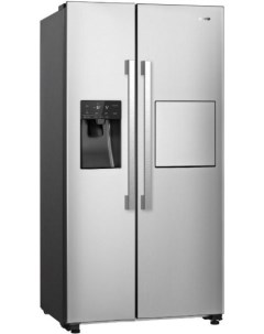 Холодильник NRS9182VXB1 серебристый Gorenje