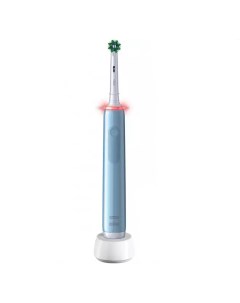 Электрическая зубная щетка Pro 3 3000 Cross Action голубой Oral-b