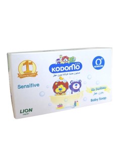 Kodomo Мыло детское для новорожденных 75гр без запаха Lion