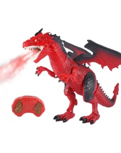 Радиоуправляемый красный дракон дышит паром RS6159A Cs toys