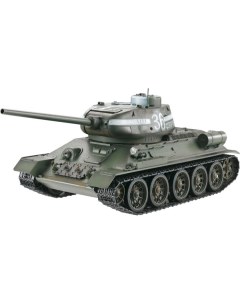 Радиоуправляемый танк Т 34 85 СССР 1 16 зеленый звук дым V3 AS3909 B GREEN Taigen