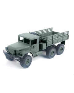 Радиоуправляемая машина военный грузовик цвет зеленый Mn model
