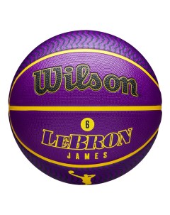 Мяч баскетбольный Nba Player Icon LeBron James Outdoor WZ4005901XB Wilson