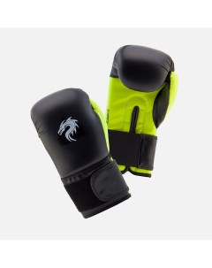 Боксерские перчатки PBG100 чёрно жёлтые размер 14 oz Nobrand