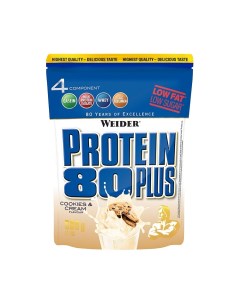 Protein 80 Plus 500 г вкус печенье крем Weider