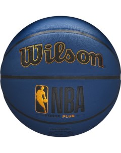 Баскетбольный мяч NBA forge plus 7 синий Wilson