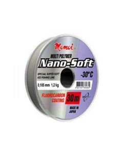 Леска Nano Soft Winter 0 105 мм 1 2 кг 30 м Momoi