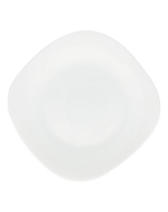 Тарелки обеденные Каре 27 см белые 6 шт Nobrand