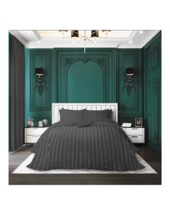 Комплект постельного белья Tangle двуспальный хлопок серый Fashion fantasy