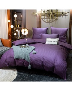 Комплект постельного белья двуспальный фиолетовый Ситрейд