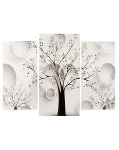 Модульная картина Деревья 2 25х50 30х60 см 60х80 см Nobrand