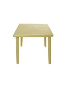 Стол для дачи 80261074 beige 80х80х71 см Hoff