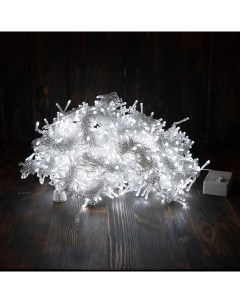 Новогодняя гирлянда штора 3000 LED белый 3мх3м 8520 Merry christmas