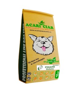 Сухой корм для собак Flagman Fegato с печенью холистик средняя гранула 15 кг Acari ciar