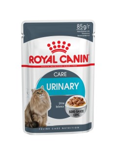 Влажный корм для кошек Urinary Care при МКБ мясо в соусе 12шт по 85г Royal canin