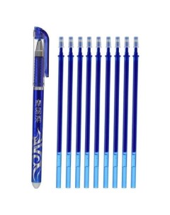 Ручка гелевая Grunge 4ever Slim Soft 0 4мм синий стираемая 24 шт Lorex