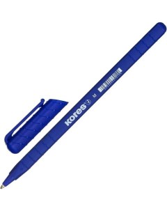 Ручка шариковая Kor M 0 5мм синий цвет чернил 12шт Kores