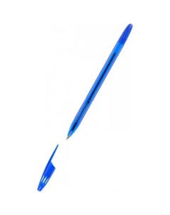Ручка шариковая 555 0 5мм синий Стамм