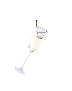 Игрушка елочная Kurt S Adler бокал шампанского 11 см Kurt s. adler