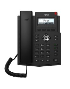 VoIP телефон X1S черный Fanvil