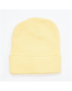 Жёлтая акриловая шапка Fligel