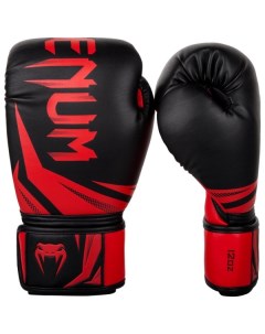Перчатки боксерские Challenger 3 0 Black Red 12 унций Venum