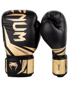 Перчатки боксерские Challenger 3 0 Black Gold 14 oz Venum